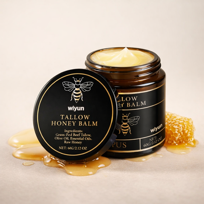 Tallow Honey Cream Glow Hydrating Skin Improve Elasticity Soft Bleaching Improve Dullness Firming Face Body Moisturizer Lotion